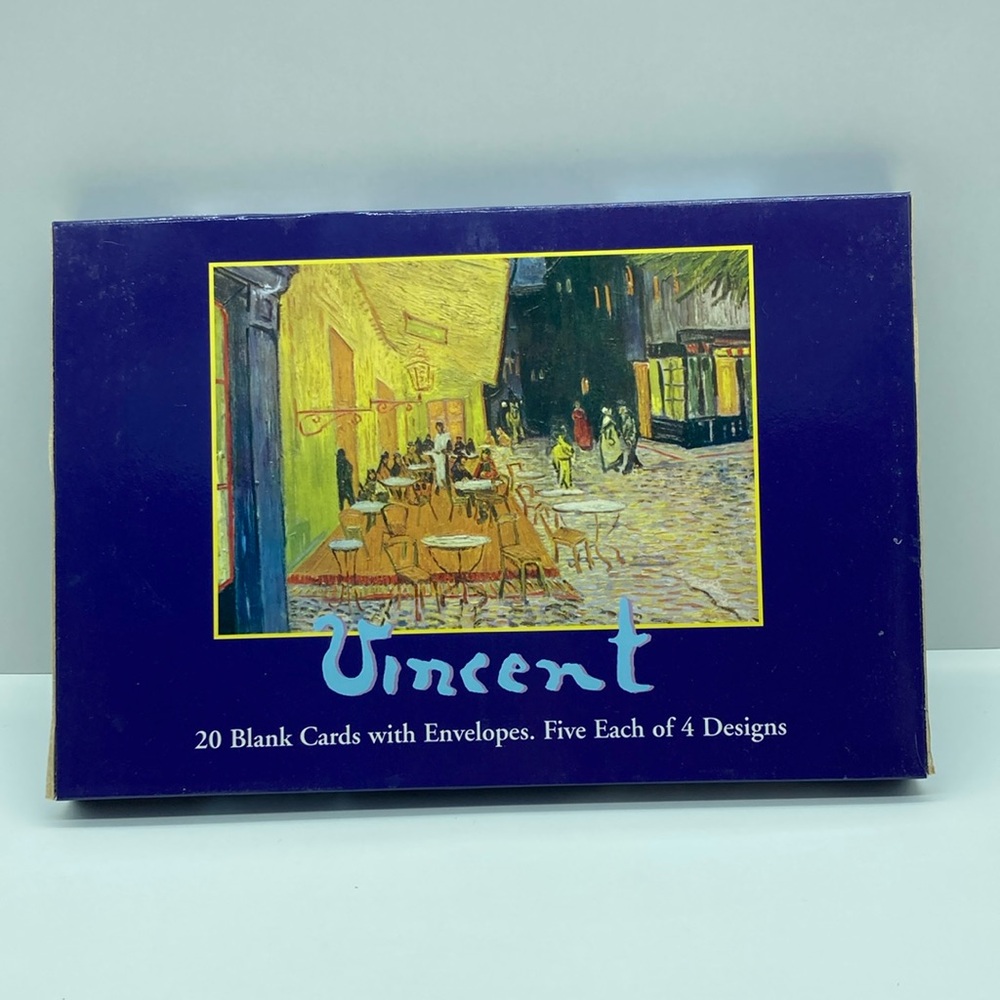 🌟 NEW Vincent Blank Cards with Envelopes